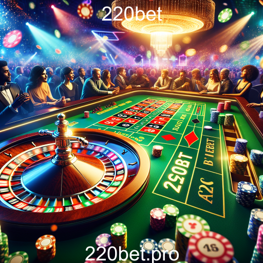 Explore a Emoção da Roleta no 220bet
